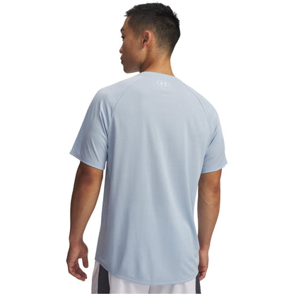 Light Blue - Back - Under Armour Mens 2.0 T-Shirt
