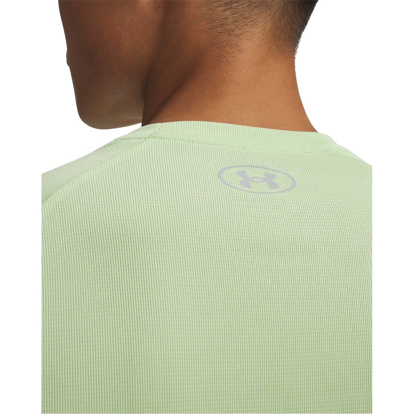 Lime Green - Side - Under Armour Mens 2.0 T-Shirt