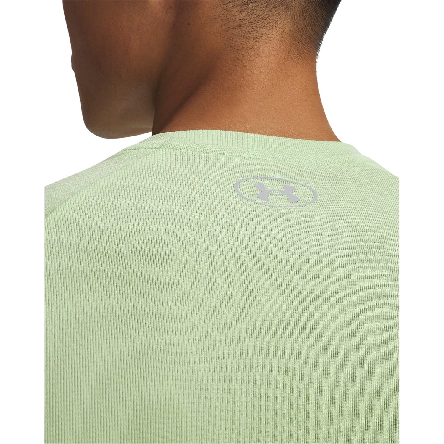 Lime Green - Side - Under Armour Mens 2.0 T-Shirt
