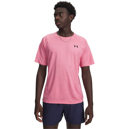 Pink - Front - Under Armour Mens 2.0 T-Shirt