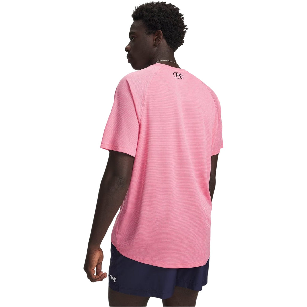 Pink - Back - Under Armour Mens 2.0 T-Shirt