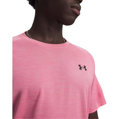 Pink - Side - Under Armour Mens 2.0 T-Shirt