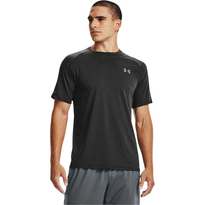 Black - Side - Under Armour Mens 2.0 T-Shirt