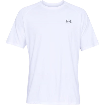 White-Grey - Front - Under Armour Mens 2.0 T-Shirt