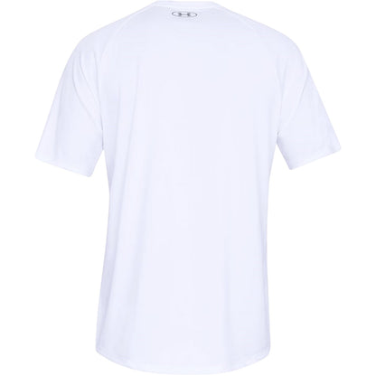 White-Grey - Back - Under Armour Mens 2.0 T-Shirt