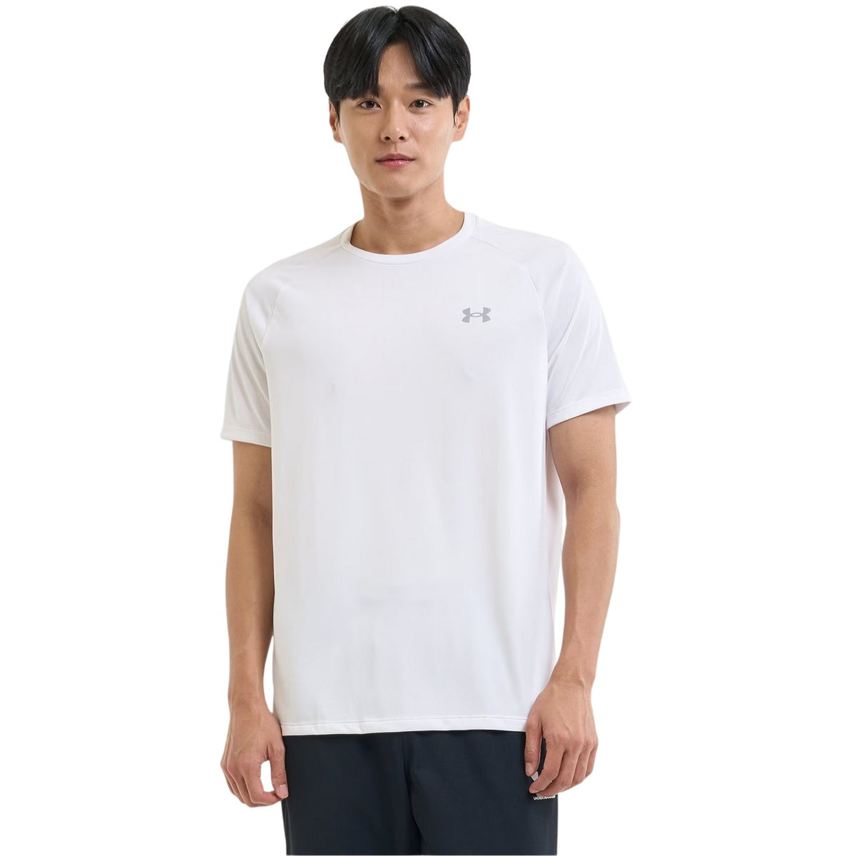 White-Grey - Side - Under Armour Mens 2.0 T-Shirt