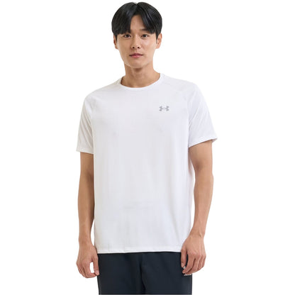 White-Grey - Side - Under Armour Mens 2.0 T-Shirt