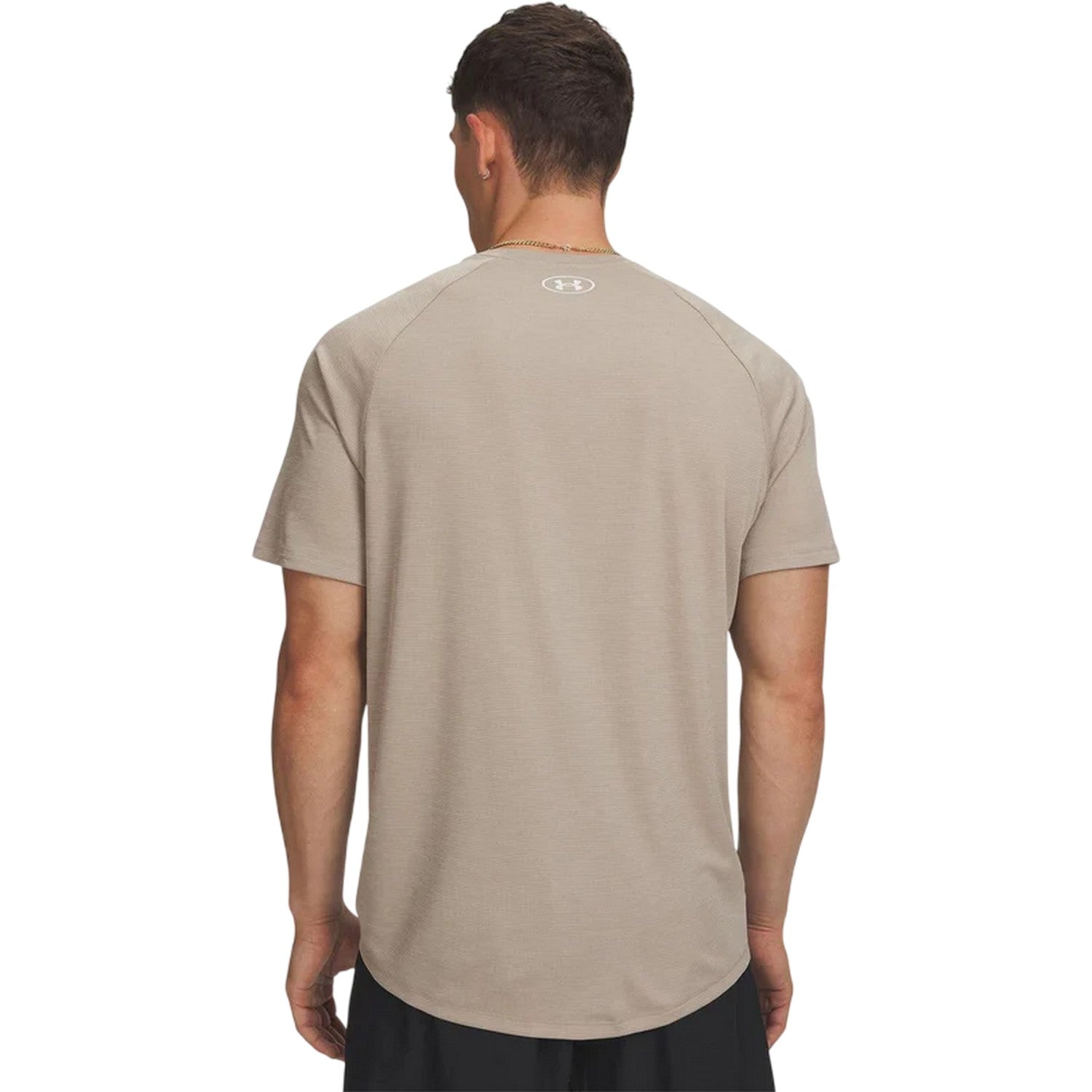 Timber Wolf-Black - Back - Under Armour Mens 2.0 T-Shirt