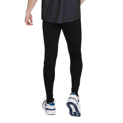 Black - Back - New Balance Mens Balance Logo Running Tights