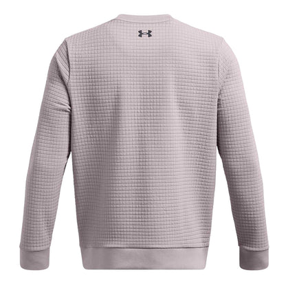 Grey - Back - Under Armour Mens Square Sweater Top