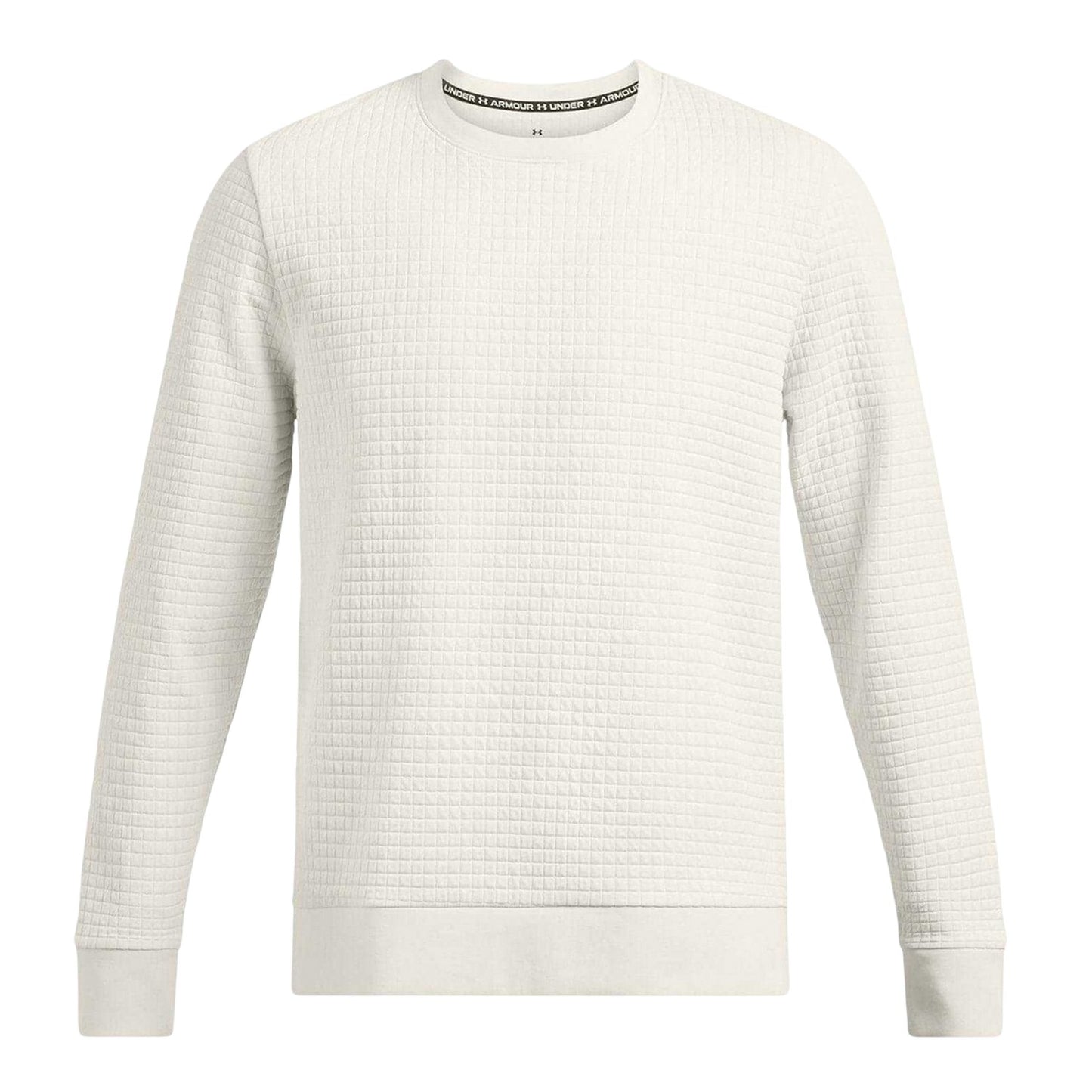 White - Front - Under Armour Mens Square Sweater Top