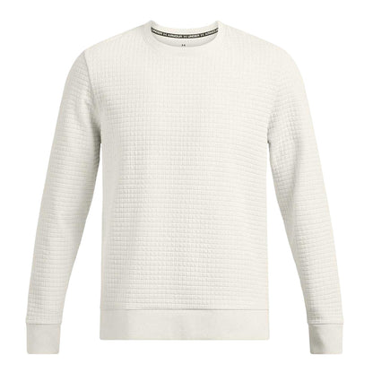 White - Front - Under Armour Mens Square Sweater Top