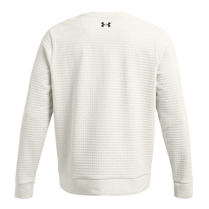 White - Back - Under Armour Mens Square Sweater Top