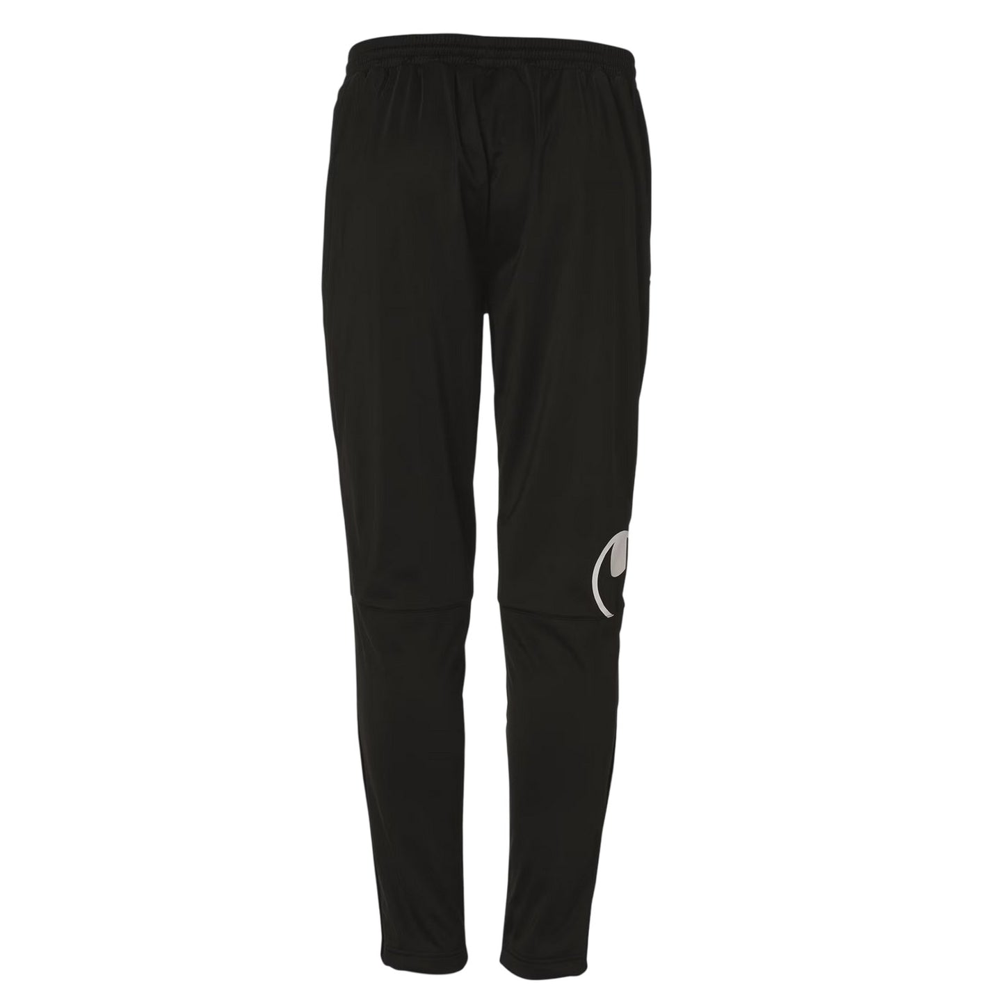 Black-White - Back - UHL Sport Mens Score Slim Running Trousers