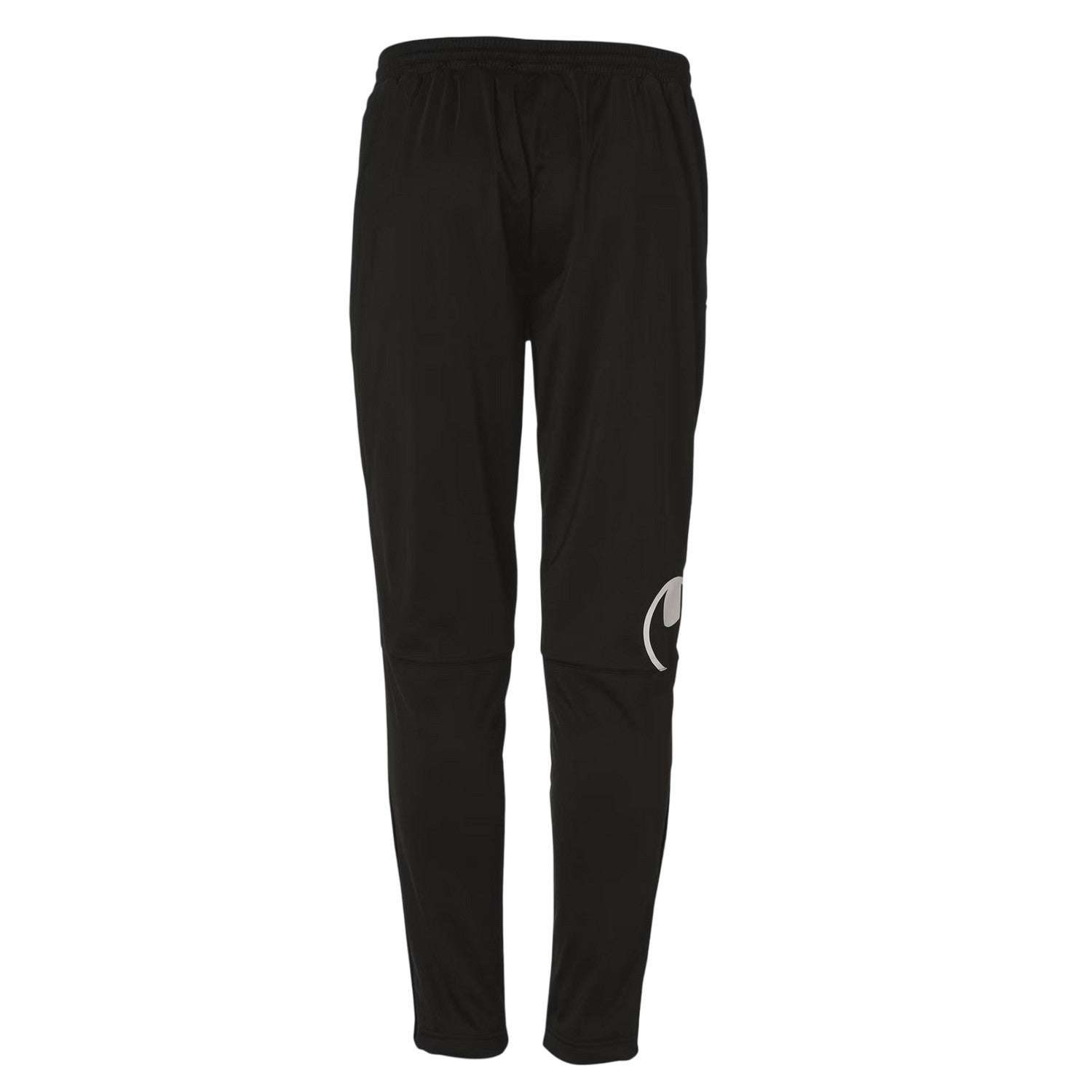 Black-White - Back - UHL Sport Mens Score Slim Running Trousers