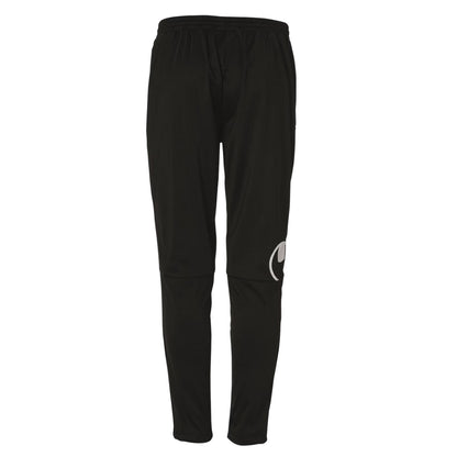 Black-White - Back - UHL Sport Mens Score Slim Running Trousers