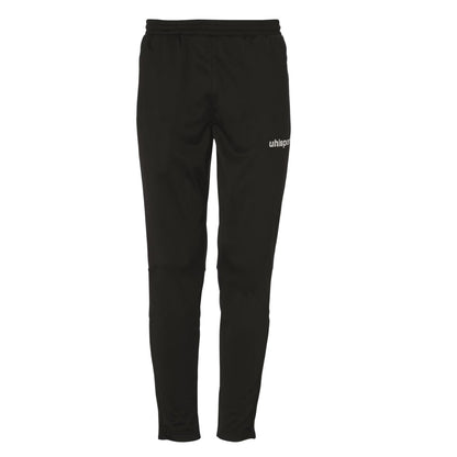 Black-White - Front - UHL Sport Mens Score Slim Running Trousers