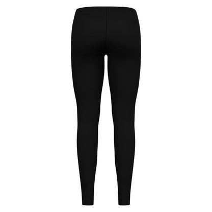 Black - Back - Odlo Womens-Ladies Active Leggings