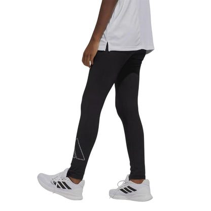 Black - Back - Adidas Childrens-Kids Leggings