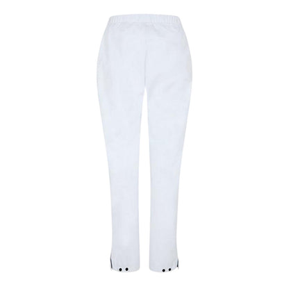 White - Back - Adidas Mens Running Trousers