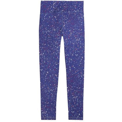 Lapis Blue - Back - Puma Childrens-Kids Splatter Fitted Sport Leggings