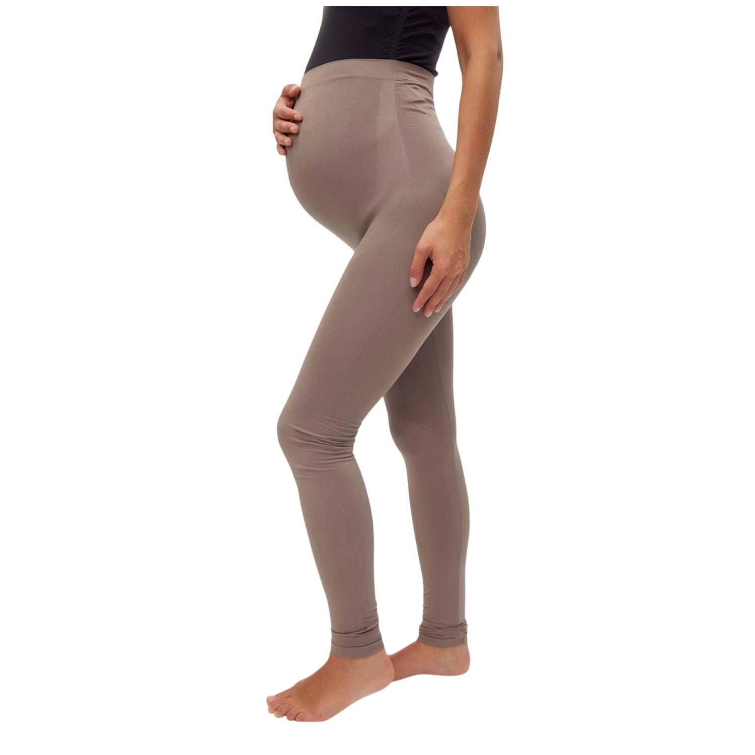Falcon - Side - Mamalicious Womens-Ladies Jeanne Maternity Leggings