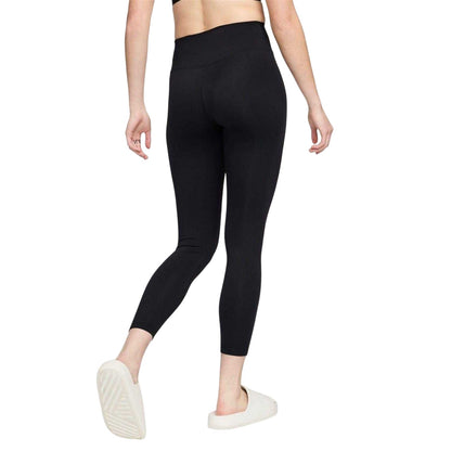 Black - Back - Nike Womens-Ladies One 7-8 Leggings