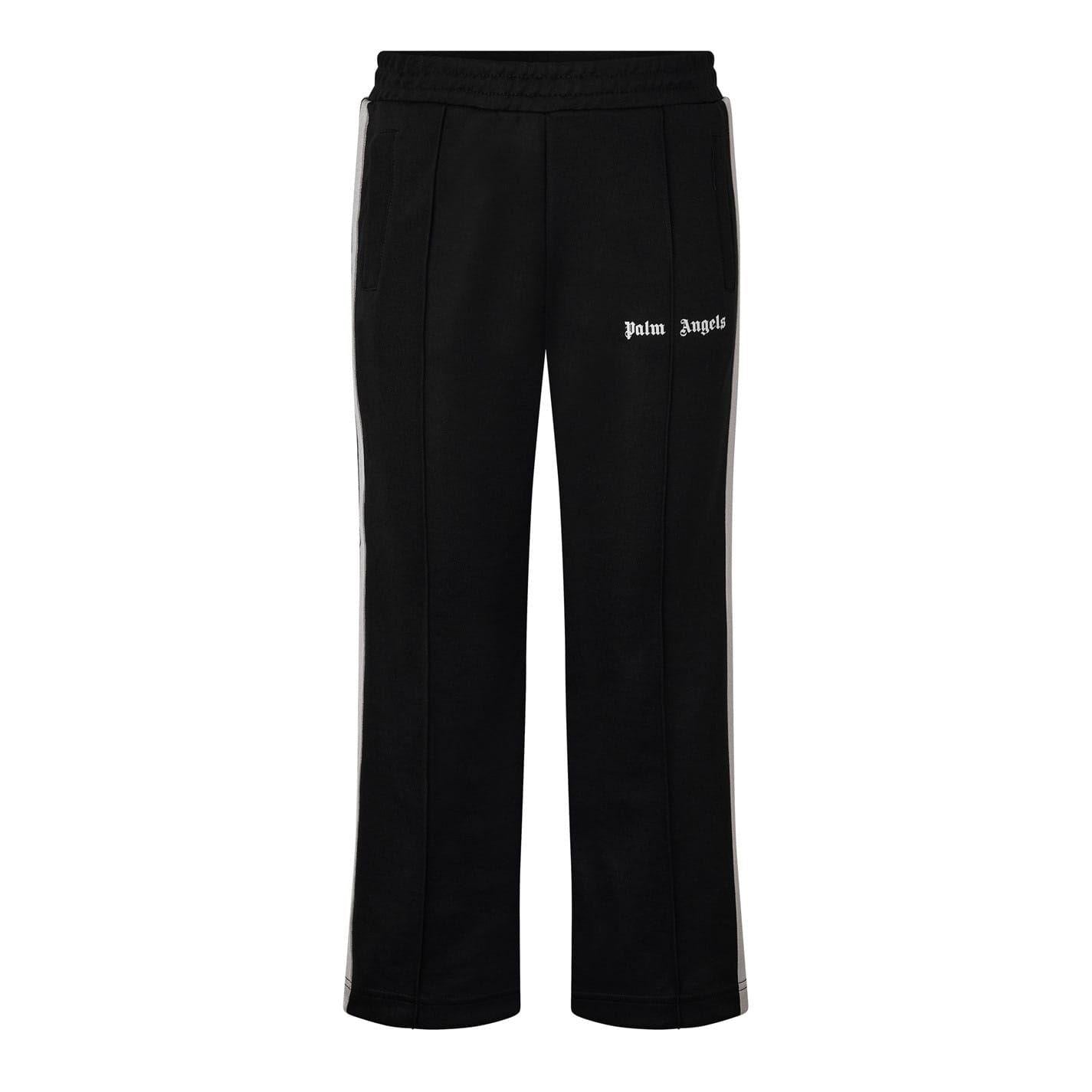 Black - Front - Palm Angels Childrens-Kids Classic Tracksuit Bottoms