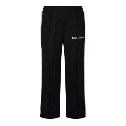 Black - Front - Palm Angels Childrens-Kids Classic Tracksuit Bottoms