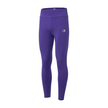 Purple - Side - Karrimor Womens-Ladies Logo Running Tights