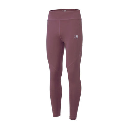 Rose Brown - Back - Karrimor Womens-Ladies Logo Running Tights