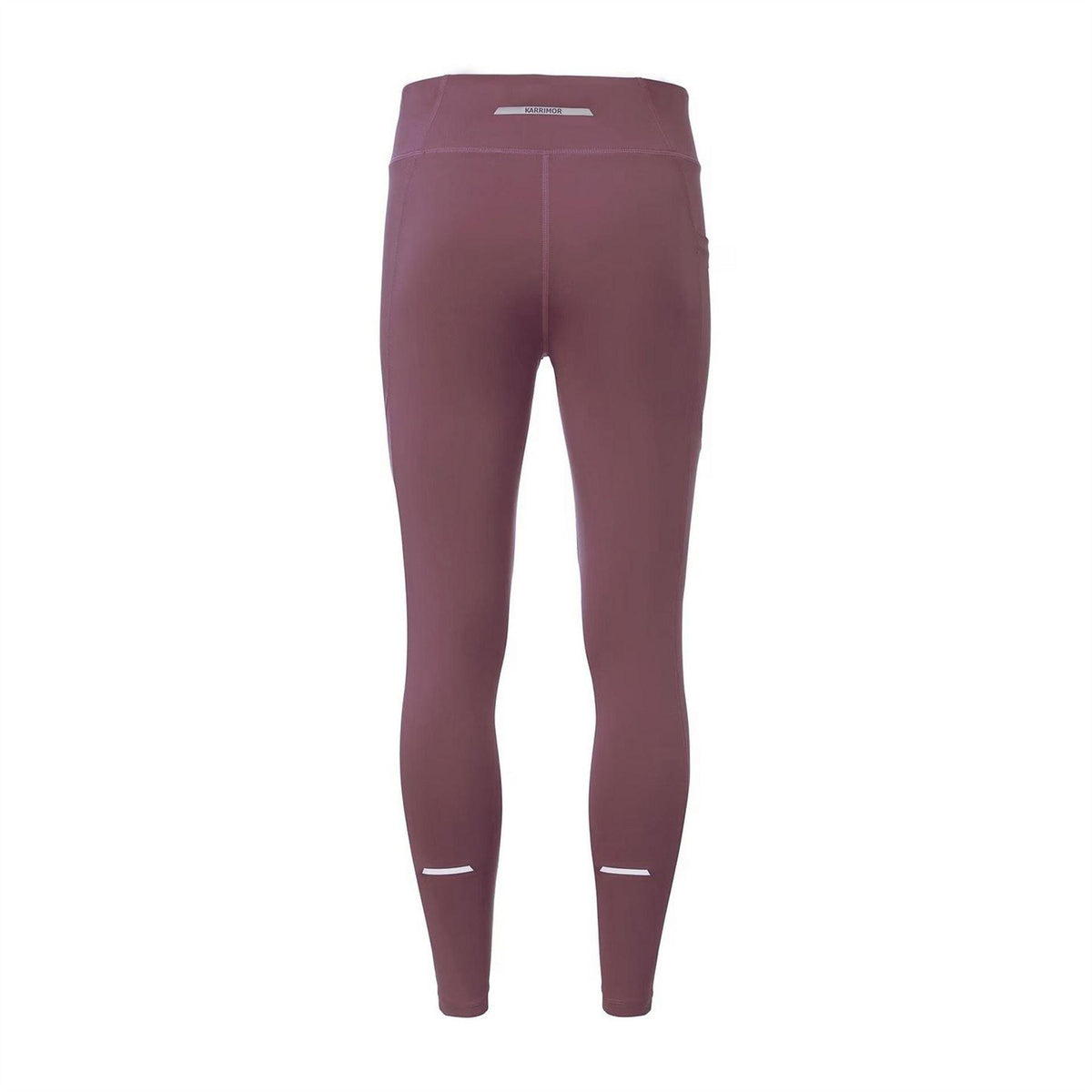 Rose Brown - Side - Karrimor Womens-Ladies Logo Running Tights