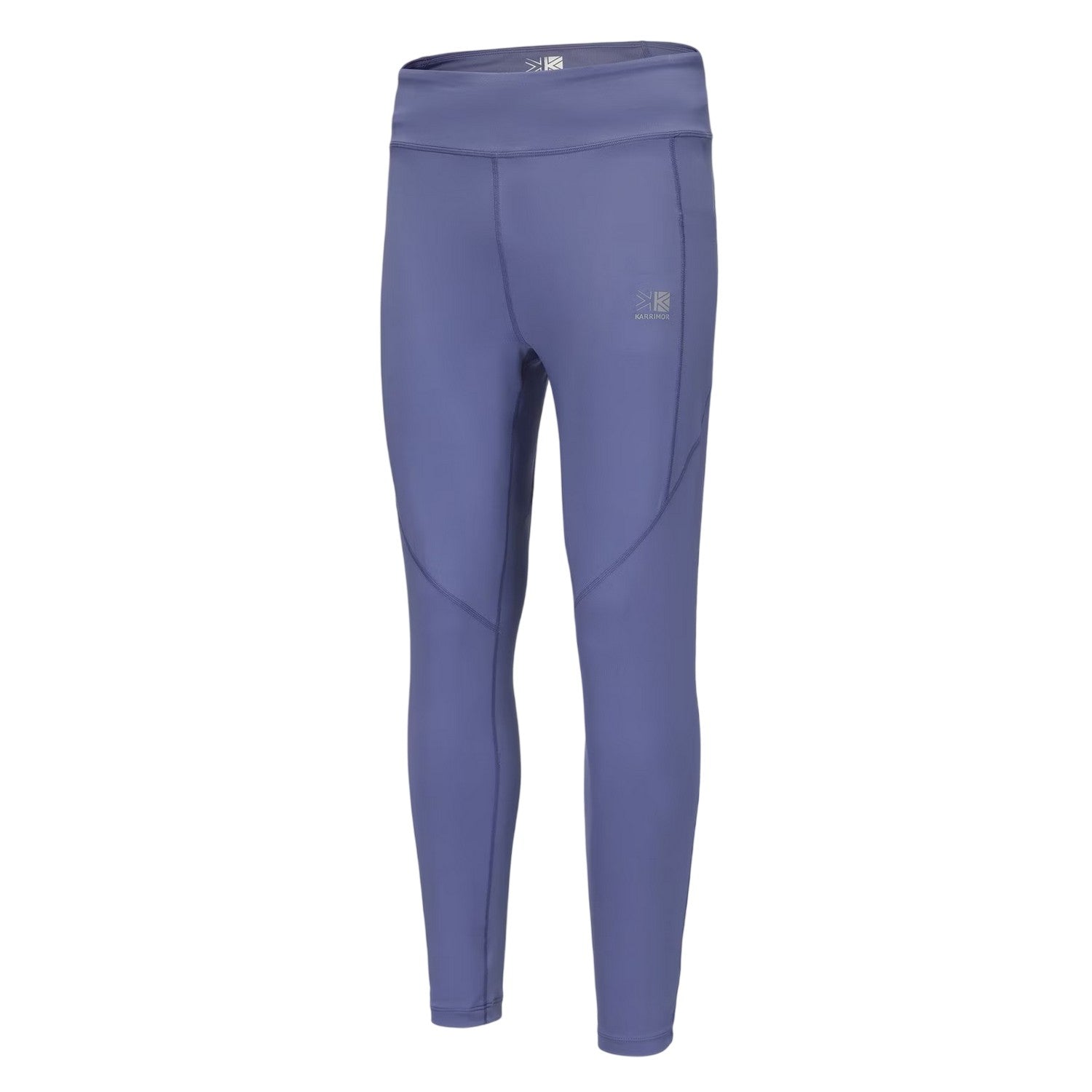 Light Purple - Side - Karrimor Womens-Ladies Logo Running Tights