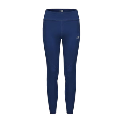 Navy - Front - Karrimor Womens-Ladies Logo Running Tights