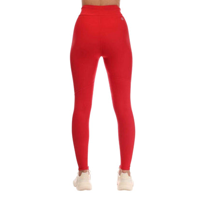 Red - Back - Skins Womens-Ladies Series-3 Soft Tights