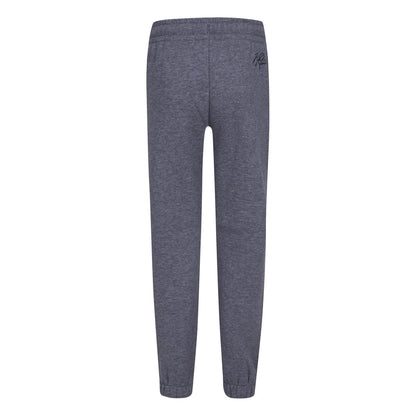Grey Heather - Back - Nike Childrens-Kids Air Jordan Fleece Joggers