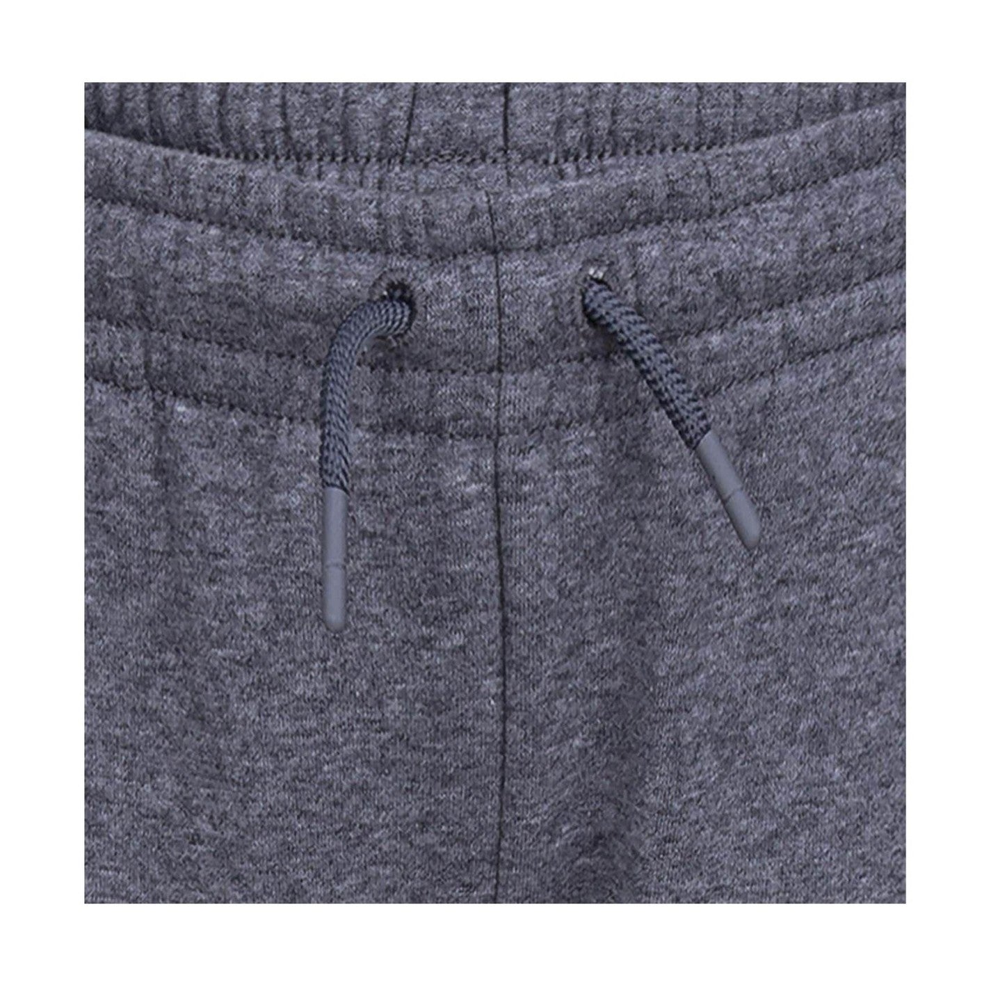 Grey Heather - Side - Nike Childrens-Kids Air Jordan Fleece Joggers