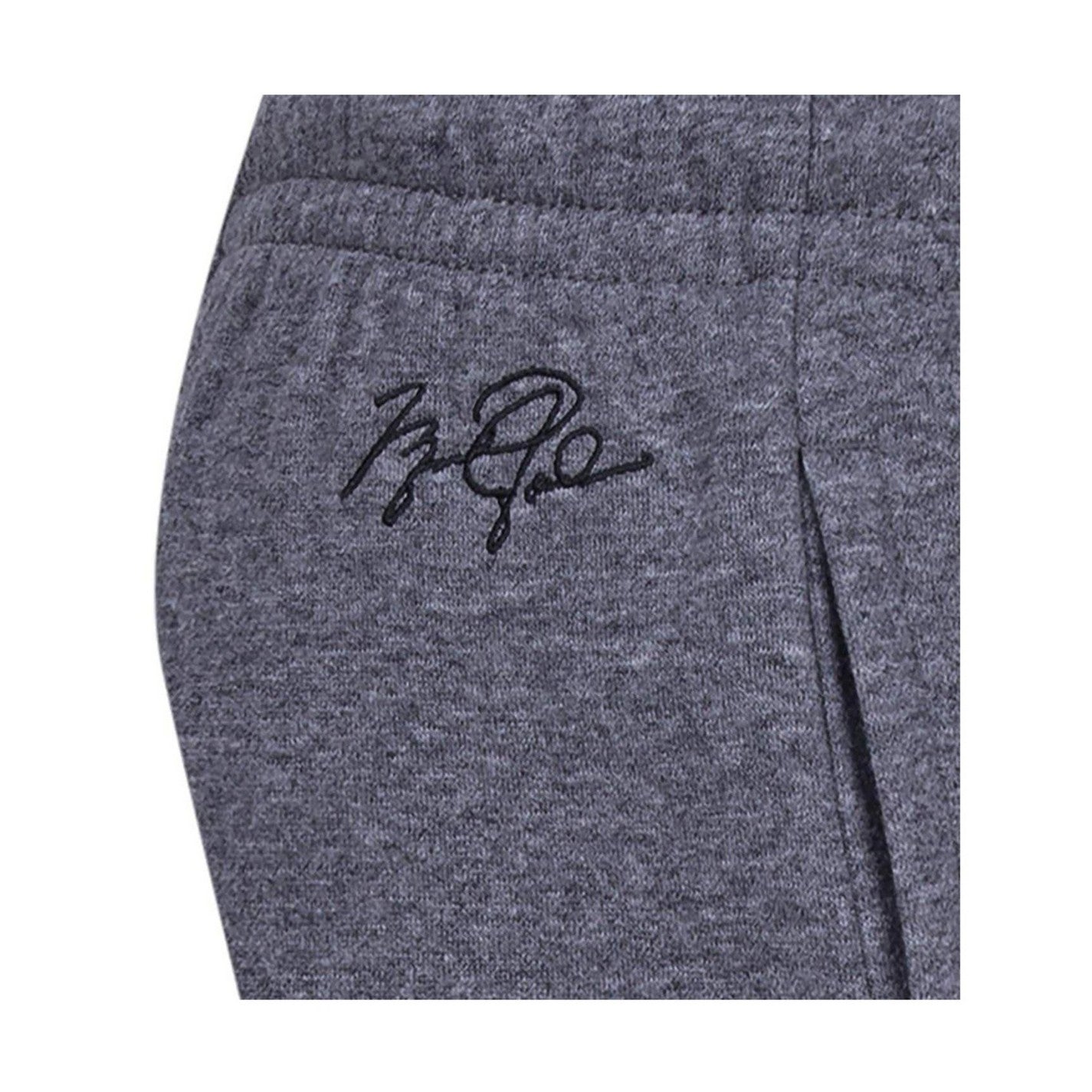 Grey Heather - Pack Shot - Nike Childrens-Kids Air Jordan Fleece Joggers