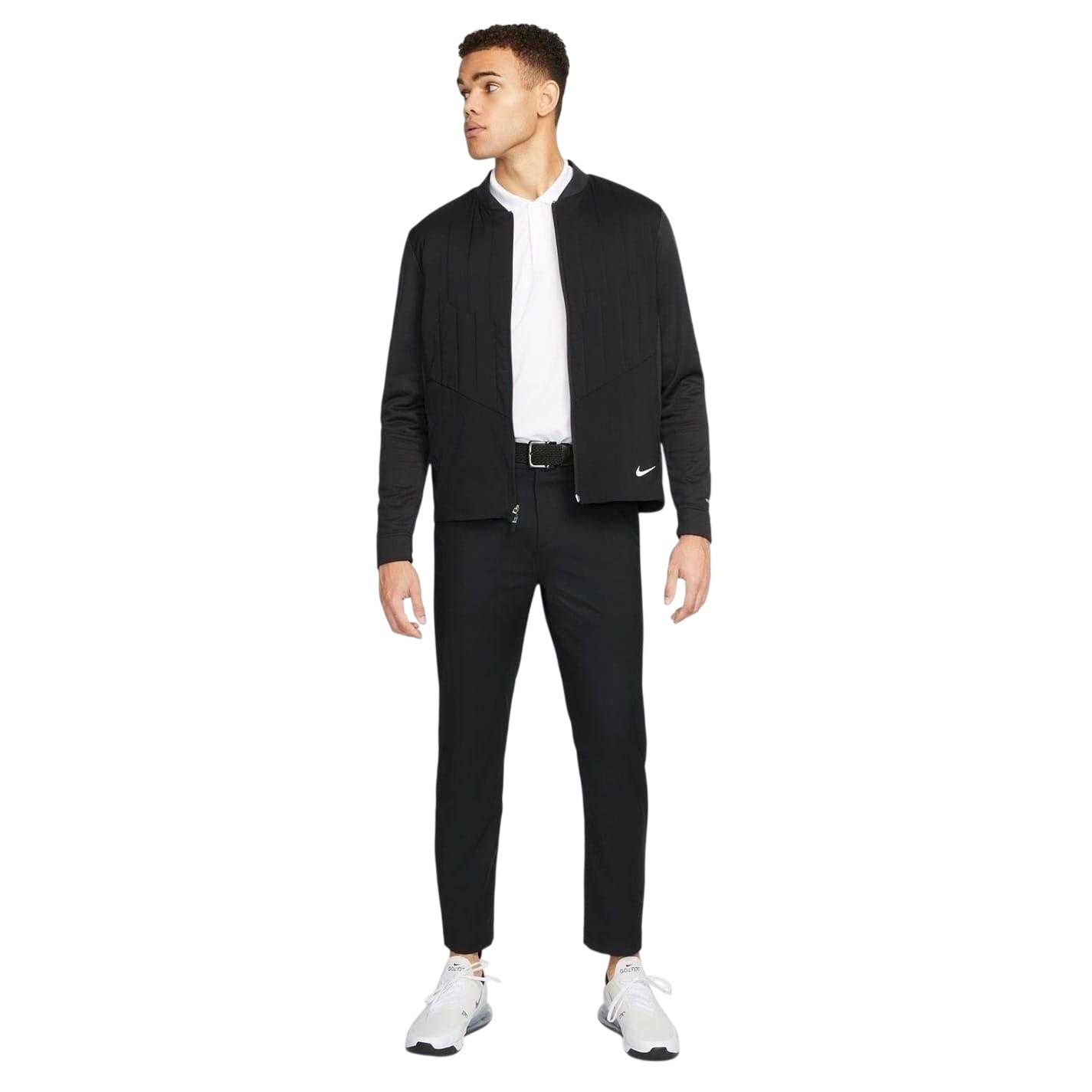 Black - Side - Nike Mens Victory Dri-FIT Relaxed Fit Golf Trousers