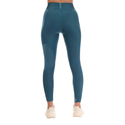 Teal - Back - Skins Womens-Ladies Series-3 Leggings
