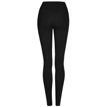 Black - Back - USA Pro Womens-Ladies Core High Rise Leggings