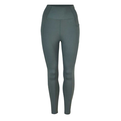 Khaki Green - Front - USA Pro Womens-Ladies Core High Rise Leggings