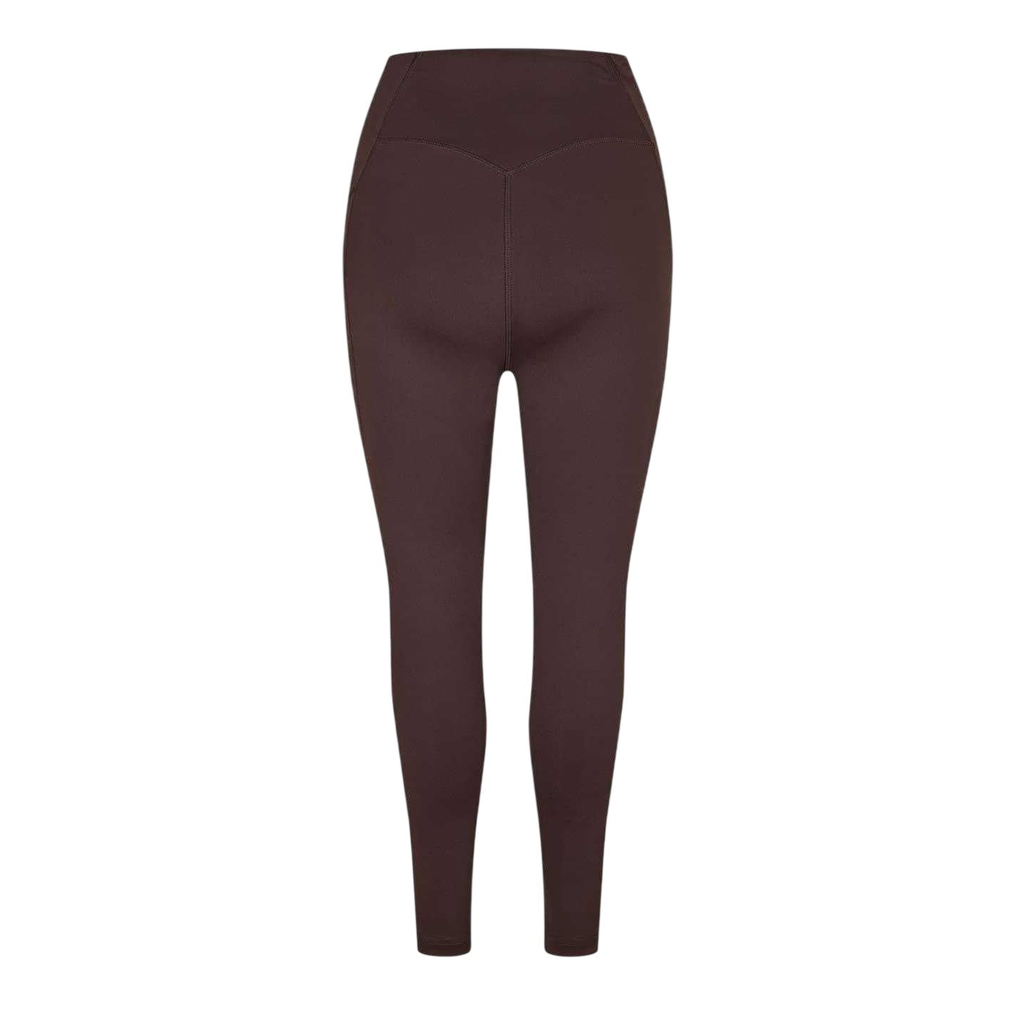 Espresso - Back - USA Pro Womens-Ladies Core High Rise Leggings