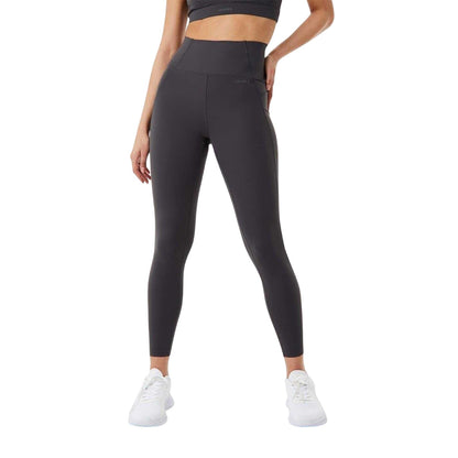Charcoal - Front - USA Pro Womens-Ladies Core High Rise Leggings