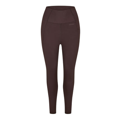 Espresso - Front - USA Pro Womens-Ladies Core High Rise Leggings