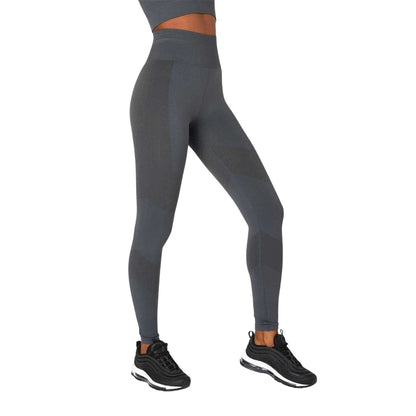 Shark Grey - Lifestyle - Everlast Womens-Ladies Racer Leggings