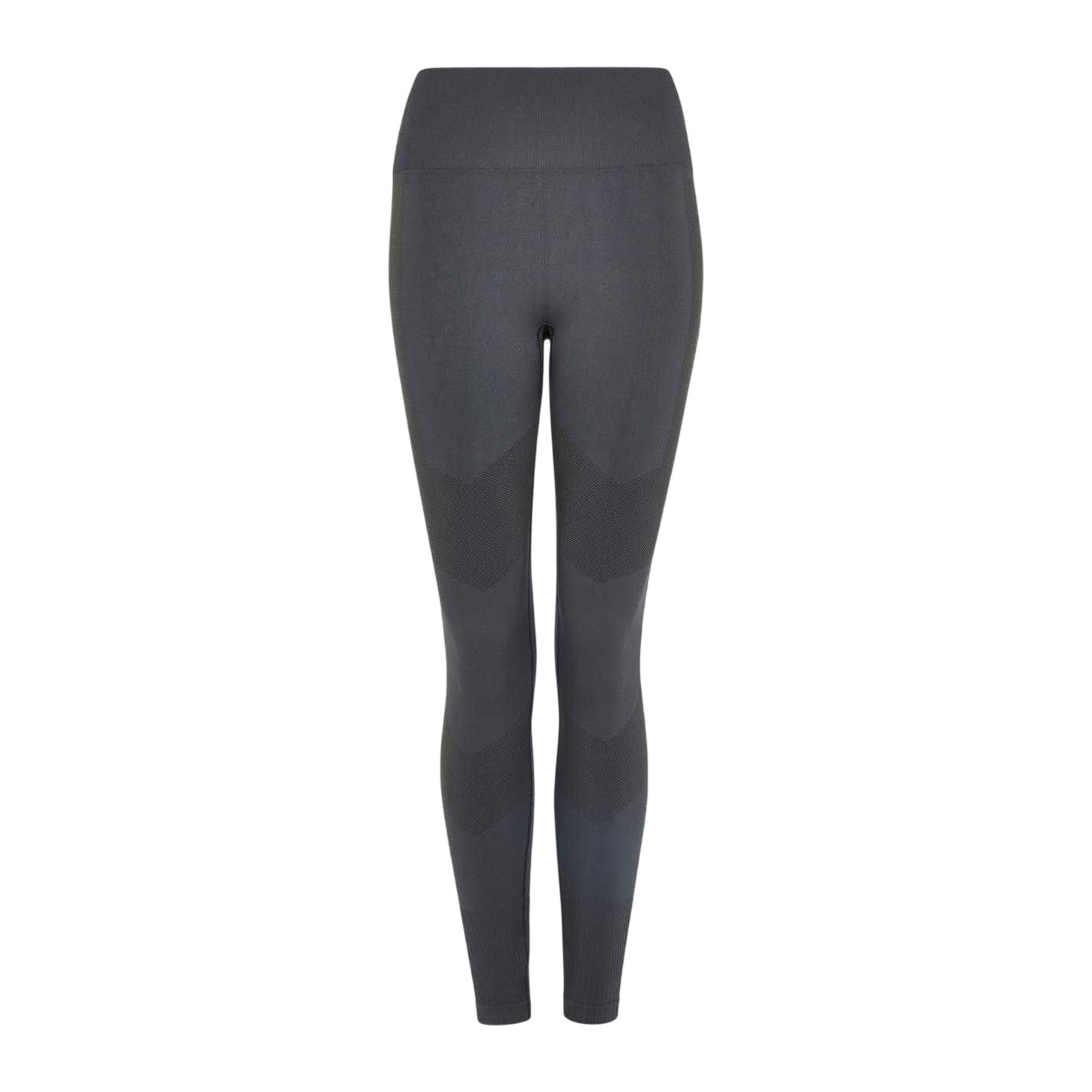 Shark Grey - Front - Everlast Womens-Ladies Racer Leggings
