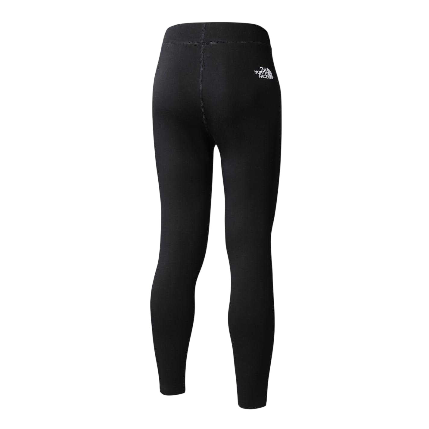 Black - Back - The North Face Womens-Ladies Interlock Leggings