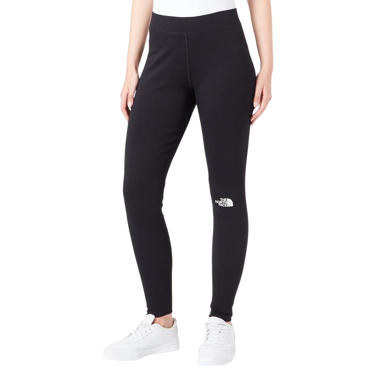 Black - Side - The North Face Womens-Ladies Interlock Leggings