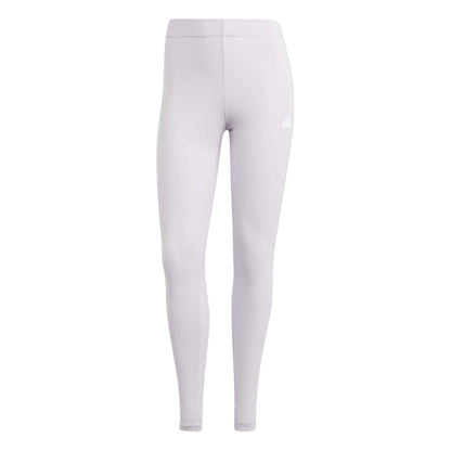 Lavender - Front - Adidas Womens-Ladies Future Icons 3 Stripes Tight Leggings